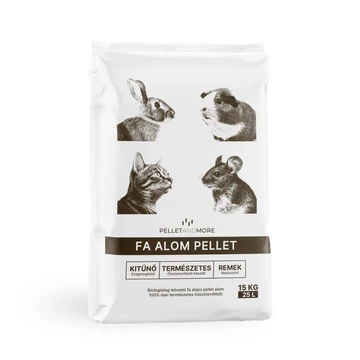 Pellet&amp;More Fa Alom Pellet 15 Kg
