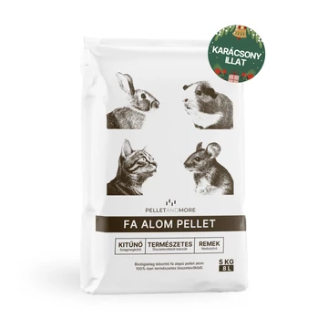 Pellet&amp;More Fa Alom Pellet 5 kg Karácsony Illatal