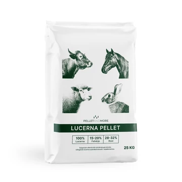 Pellet&amp;More 100% Lucerna Pellet 25 kg